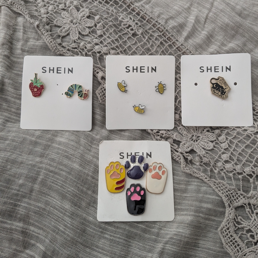 Shein Cute Brooch Set
